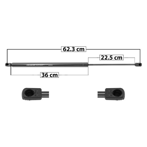 [004-0102-00] AMORTIGUADOR 5TA PUERTA AC MDX 05-06  62.5 36 22.5 ENTRADA TIPO 9 ENTRADA 2 TIPO 9 500 112.4 50.98 560 125.89 57.1 SPART SP-5825 Derecho/Izquierdo   
