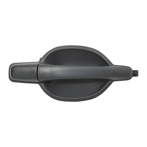 [184-104016] MANIJA EXTERIOR MT ENDEAVOR 04-11  CORRUGADA NEGRA PLASTICO HUSHAN Derecho Trasera  