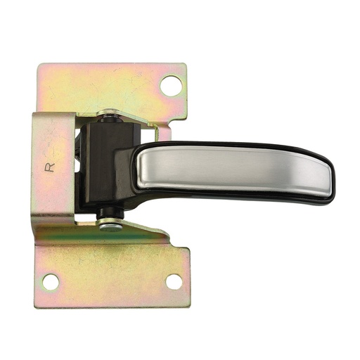 [184-17423] MANIJA INTERIOR CV CHEYENNE/SUBURBAN/BLAZER (C10)/PICK UP 78-80  NEGRA/CROMO ZINC CON PLASTICO HUSHAN Izquierdo Delantera  