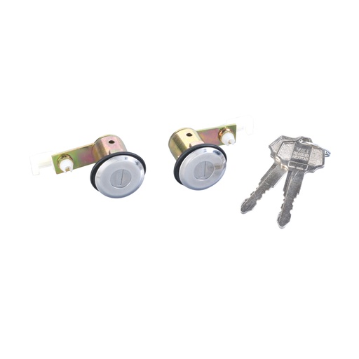 [184-70083] CILINDRO PARA PUERTA DS 620 73-80  JUEGO CROMADO    