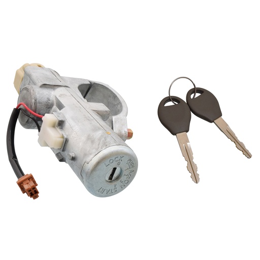 [184-70350] CILINDRO DE ENCENDIDO NS X-TRAIL 02-07/MAXIMA 00-03/URVAN 02-13/SENTRA 01-06  METAL CROMADO 12VCC TIPO ORIGINAL    