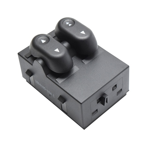 [184-70392] CONTROL ELECTRICO FD LOBO/F-150/F-250 04-08  DE ELEVADOR 6 PINS 2 TECLAS NEGRO 12VCC CUB Izquierdo Delantera  