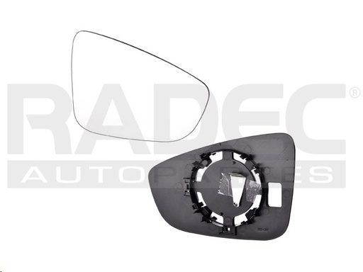 [001-0604-06] LUNA ESPEJO CV AVEO 18-23 LINEA NUEVA S/DESEMPANANTE LS/LT/LTZ L4 4 CILINDROS 1.5L 4 PUERTAS DER