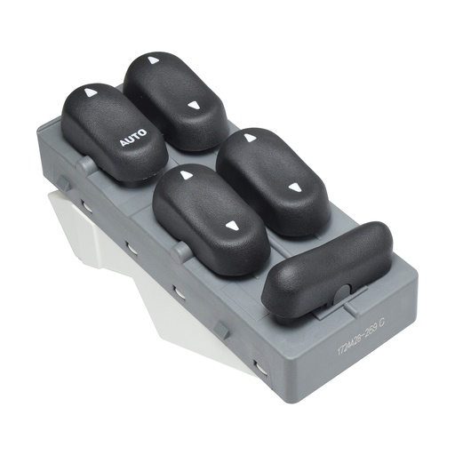 [184-70566] CONTROL ELECTRICO FD F-150/F-250/LOBO/EXPEDITION 97-98  LC NAVIGATOR 98-02  DE ELEVADOR 14 PINS 5 TECLAS NEGRO 12VCC    