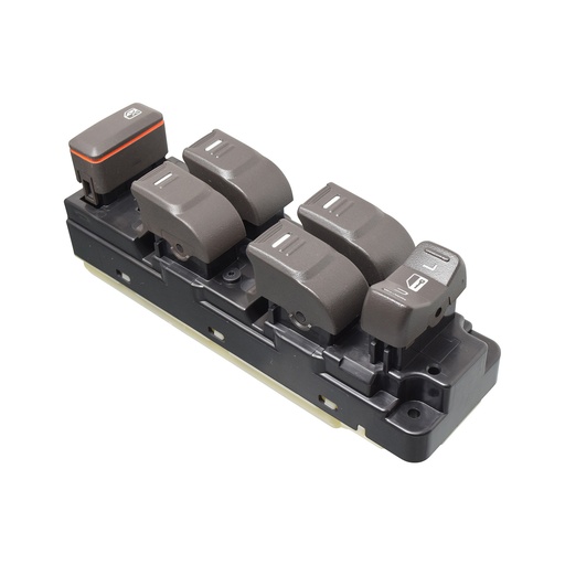 [184-70581] CONTROL ELECTRICO CV COLORADO  GM CANYON 04-12  HM H3T 06-10  DE ELEVADOR 22 PINS 6 TECLAS GRIS 12VCC MANIJAUTO    
