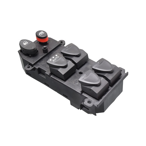 [184-70604] CONTROL ELECTRICO HD CIVIC 06-11  DE ELEVADOR 22 PINS 6 TECLAS NEGRO 12VCC MANIJAUTO    