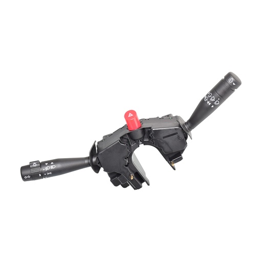 [184-70787] PALANCA DIRECCIONAL FD ECOSPORT USA / EURO TYPE 04-07/FIESTA HATCHBACK EURO/USA TYPE 03-10  INTERMITENTES/CONTROL LUCES/LIMPIABRISAS  22 PINS CON LIMPIADOR TRASERO NEGRA 12VCC GENERICA    
