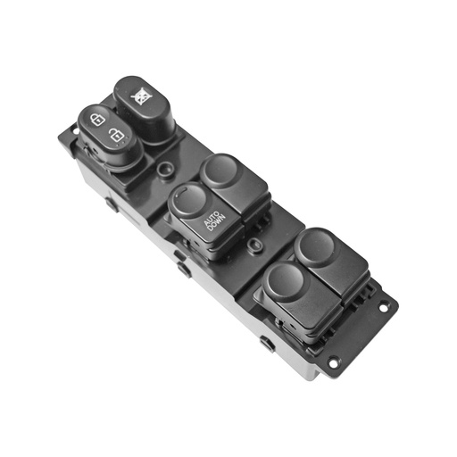 [184-70896] CONTROL ELECTRICO HY ACCENT  DG ATTITUDE 12-14  DE ELEVADOR 14 PINS 6 TECLAS NEGRO 12VCC MANIJAUTO    