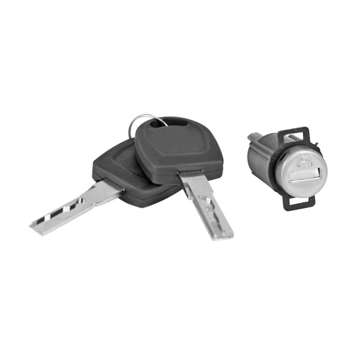 [184-70971] CILINDRO PARA PUERTA VW POINTER/PICK UP 00-10  1 PIEZA METAL CROMO GENERICA Derecho/Izquierdo Delantera  