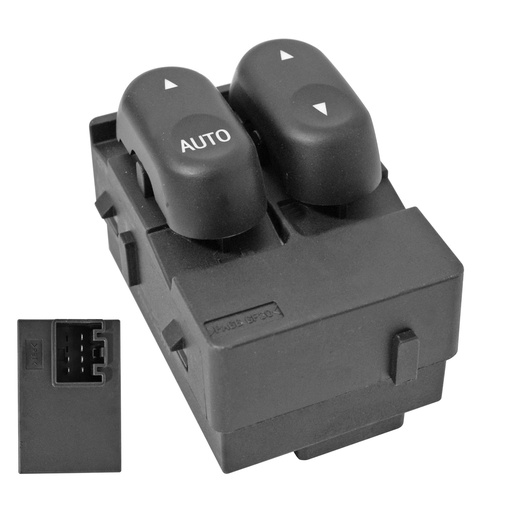 [184-71023] CONTROL ELECTRICO FD EXPLORER SPORT 01-03  DE ELEVADOR 6 PINS 2 TECLAS NEGRO 12VCC MANIJAUTO    