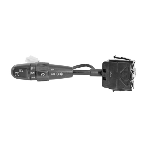 [184-71059] PALANCA DIRECCIONAL CV AVEO 07-17/SPARK 11-17/MATIZ  PT G2 06-12  CONTROL LUCES  7 PIN CON NIEBLA NEGRA 12VCC MANIJAUTO    