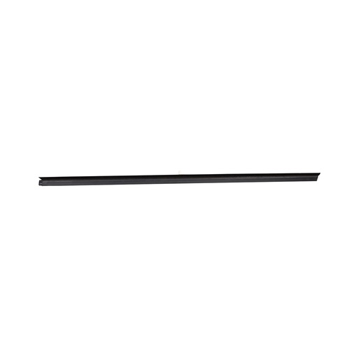 [184-75038] MOLDURA BOTAGUA TY HILUX 84-88  CABINA REGULAR SIN ALETA 80 CM NEGRA Derecho Delantera  Interior