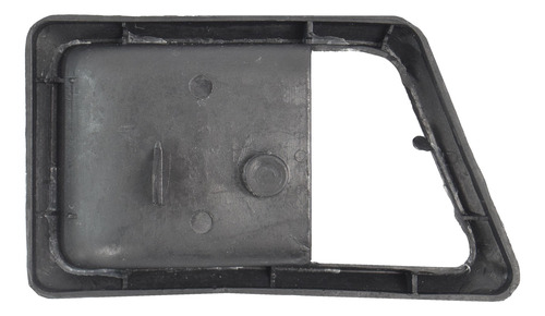 [184-92037] MANIJA INTERIOR FORD BRONCO II/RANGER 89-92  SOLO BISEL CORRUGADA NEGRO PLASTICO HUSHAN Izquierdo Delantera