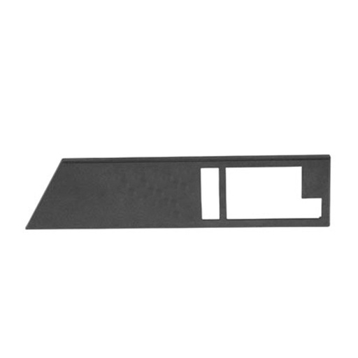 [184-92142] MANIJA INTERIOR CV CHEYENNE/CUSTOM/SUBURBAN/BLAZER (C10) 88-94/TAHOE 92-94  GM SIERRA 88-94/YUKON 92-94  CV KODIAK 92-08/PICK UP 88-94  BISEL MANUAL NEGRO PLASTICO Derecho Delantera  
