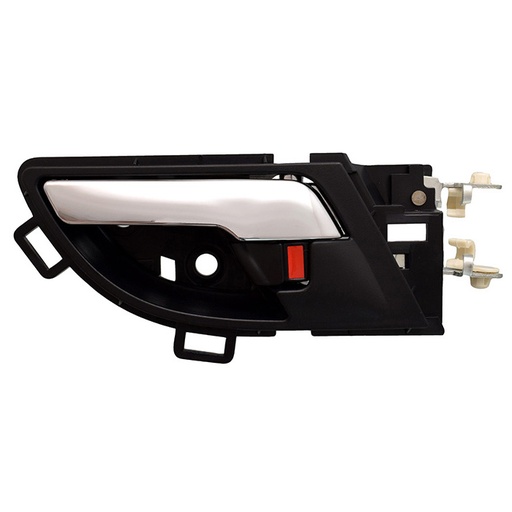 [184-98227] MANIJA INTERIOR HD CR-V 07-11  NEGRA/CROMO PLASTICO HUSHAN Izquierdo Delantera/Trasera  