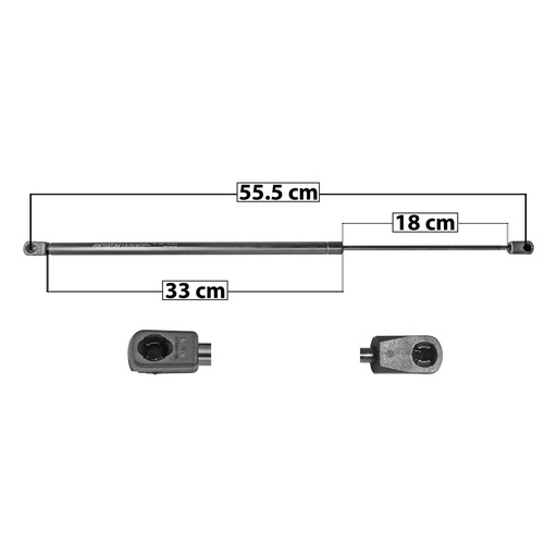 [004-0613-00] AMORTIGUADOR COFRE BK CENTURY 97-00  55.5 33 18 ENTRADA TIPO 9 ENTRADA 2 TIPO 18 470 105.66 47.93 410 92.17 41.81 SPART 6761 Derecho/Izquierdo   