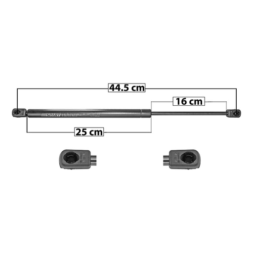 [004-0642-01] AMORTIGUADOR VIDRIO TRASERO CV SUBURBAN/TAHOE 92-99  CD ESCALADE ESV 99-00  44.5 25 16 ENTRADA TIPO 9 ENTRADA 2 TIPO 9 408 91.72 41.6 348 78.23 35.48 SPART 8133    
