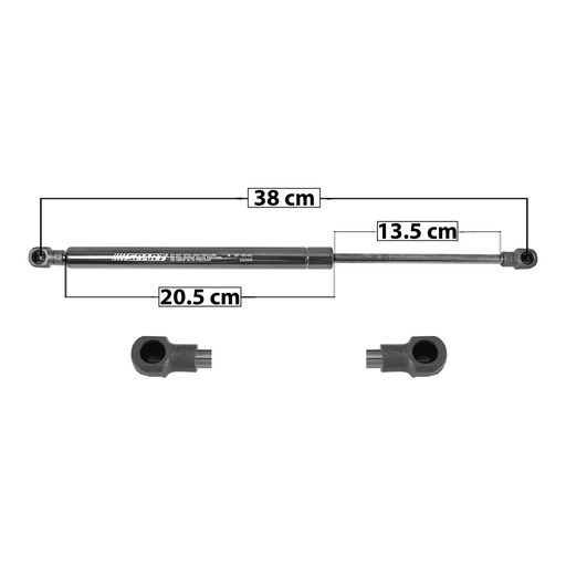 [004-0666-00] AMORTIGUADOR 5TA PUERTA CV SPARK 11-15/BEAT 10-15  38 20.5 13.5 ENTRADA TIPO 1 ENTRADA 2 TIPO 1 360 80.93 36.71 420 94.42 42.83 SPART SP-8542 Derecho/Izquierdo   