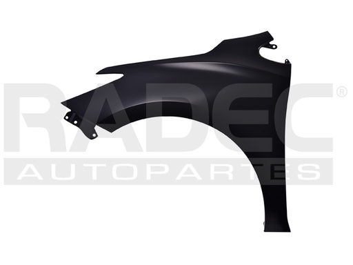 [202-0665-07] SALPICADERA CV CRUZE 16-19 S/HOYO P/CUARTO L/LS/LT/PREMIER L4 4 CILINDROS 1.4/1.6/1.8L 4 PUERTAS IZQ