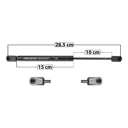 [004-0918-00] AMORTIGUADOR CAJUELA DG STRATUS R/T 01-06/CHARGER RT/SRT8/SXT 06-10  28.5 15 10 ENTRADA TIPO 18 ENTRADA 2 TIPO 18 410 92.17 41.81 350 78.68 35.69 SPART 9069    