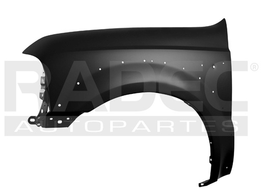 [202-1215-01] SALPICADERA FD F-350/SUPER DUTY/EXCURSION 05-07 P/MOLDURA IZQ
