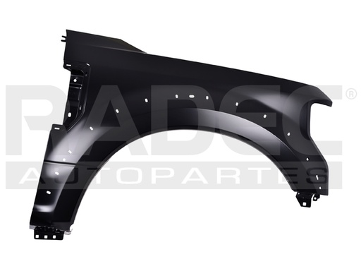 [202-1232-10] SALPICADERA FD SUPER DUTY 17 C/HOYO P/MOLDURA HD DER