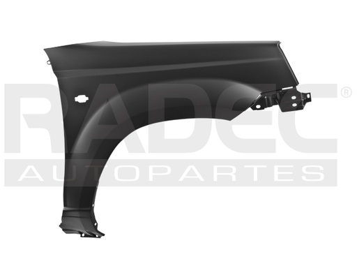 [202-2324-00] SALPICADERA NS X-TRAIL 02-07 C/HOYO P/CUARTO LE/SE/XE/SLX L4 4 CILINDROS 2.5L 5 PUERTAS DER