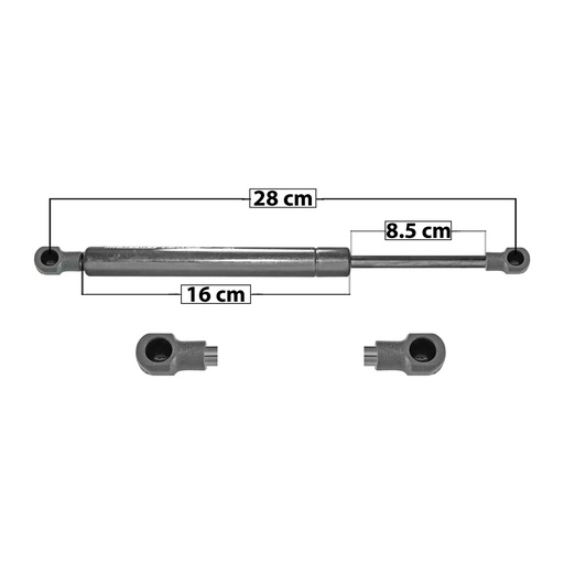 [004-1219-00] AMORTIGUADOR CAJUELA FD FOCUS SEDAN 00-04  28 16 8.5 ENTRADA TIPO 1 ENTRADA 2 TIPO 1 495 111.28 50.48 435 97.79 44.36 SPART 9105    