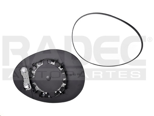 [001-2101-03] LUNA ESPEJO MN COOPER 10-19 C/DESEMPANANTE IZQ