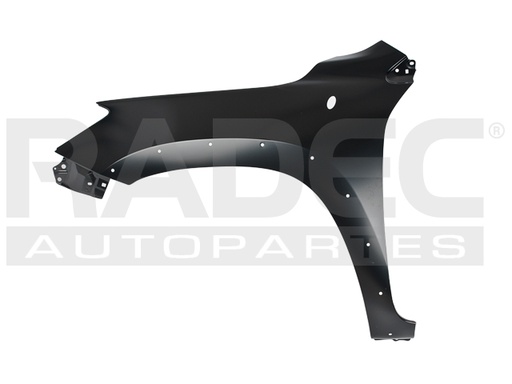 [202-3011-09] SALPICADERA TY RAV 4 06-12 C/HOYOS P/MOLDURA IZQ