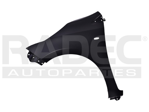 [202-3018-09] SALPICADERA TY YARIS 17 C/HOYO P/CUARTO S L4 4 CILINDROS 1.5L 5 PUERTAS IZQ