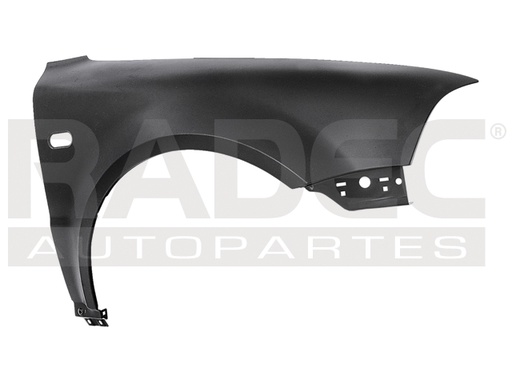 [202-3114-02] SALPICADERA VW PASSAT 02-05 C/HOYO P/CUARTO DER