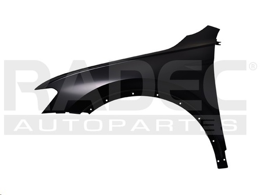 [202-3126-09] SALPICADERA VW TIGUAN 18-21 C/HOYO P/MOLDURA R-LINE/COMFORTLINE/HIGHLINE/TRENDLINE L4 4 CILINDROS 1.4/2.0L 5 PUERTAS IZQ