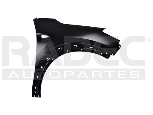[202-3404-07] SALPICADERA HY SANTA FE 17-18 C/HOYO P/MOLDURA IZQ