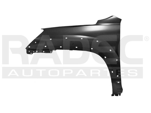 [202-3502-01] SALPICADERA KI SPORTAGE 05-10 C/HOYO P/MOLDURA (U.S.A) EX L4 4 CILINDROS 2.0L 5 PUERTAS IZQ