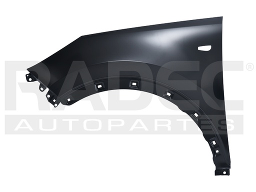 [202-3502-07] SALPICADERA KI SPORTAGE 16 LINEA ANTERIOR C/HOYO P/MOLDURA C/HOYO P/CUARTO EX/LX L4 4 CILINDROS 2.0L 5 PUERTAS IZQ
