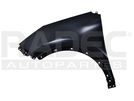[202-3502-09] SALPICADERA KI SPORTAGE 16-22 C/HOYO P/MOLDURA S/HOYO P/CUARTO EX/LX/SXL L4 4 CILINDROS 2.0/2.4L 5 PUERTAS IZQ