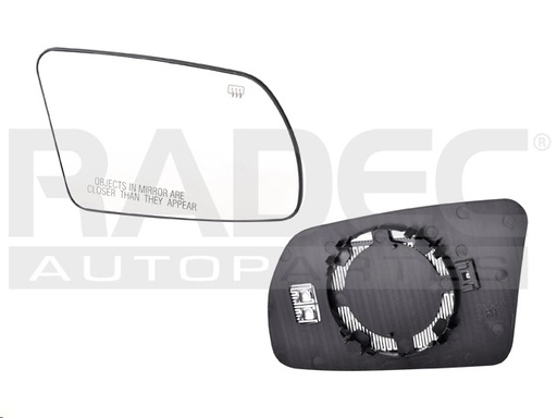 [001-2302-02] LUNA ESPEJO NS ALTIMA 07-12 C/DESEMPANANTE BASE/S/SE/SL/SR/HYBRID L4/V6 4/6 CILINDROS 2.5/3.5L 2/4 PUERTAS DER