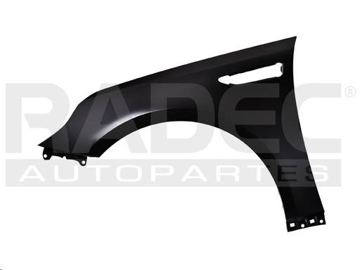 [202-3505-05] SALPICADERA KI OPTIMA 16-20 C/HOYO P/MOLDURA EX/LX/SX/SXL L4 4 CILINDROS 2.0/2.4L 4 PUERTAS IZQ