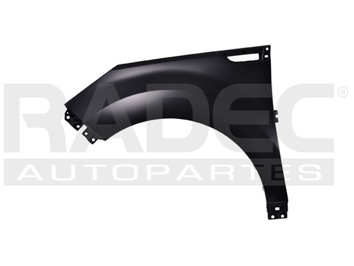 [202-3508-00] SALPICADERA KI SOUL 16-19 C/HOYO P/MOLDURA EX/LX/SX/EX PACK L4 4 CILINDROS 1.6/2.0L 5 PUERTAS DER
