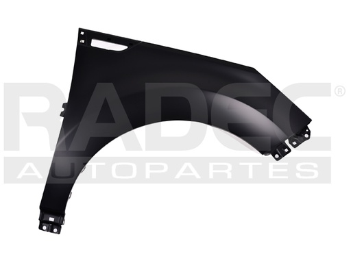 [202-3508-01] SALPICADERA KI SOUL 16-19 C/HOYO P/MOLDURA EX/LX/SX/EX PACK L4 4 CILINDROS 1.6/2.0L 5 PUERTAS IZQ