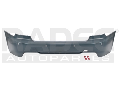 [203-0301-16] FASCIA TRASERA BW SERIE 3 07-13 C/HOYO P/SENSOR P/PINTAR 2 PUERTAS