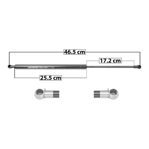 [004-1302-02] AMORTIGUADOR 5TA PUERTA HD CIVIC 5P HATCHBACK 92-95  46.5 25.5 17 ENTRADA TIPO 5 ENTRADA 2 TIPO 5 145 32.6 14.79 205 46.09 20.91 SPART SP-7981 Derecho/Izquierdo   