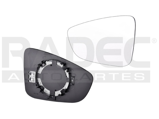 [001-0604-09] LUNA ESPEJO CV AVEO 18-23 LINEA NUEVA C/DESEMPANANTE LS/LT/LTZ L4 4 CILINDROS 1.5L 4 PUERTAS IZQ