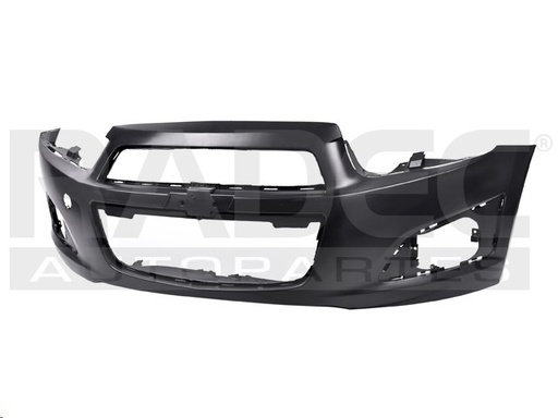 [203-0670-08] FASCIA DELANTERA CV SONIC 12-16 P/PINTAR C/HOYO P/TIRON LS/LT/LTZ L4 4CILINDROS 1.4/1.6/1.8L 4/5 PUERTAS