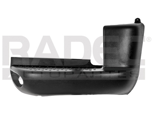 [203-1205-02] FASCIA TRASERA FD COURIER 01-12 NEGRA NACIONAL (U.T.P.) DER