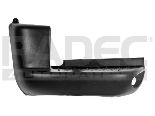 [203-1205-03] FASCIA TRASERA FD COURIER 01-12 NEGRA NACIONAL (U.T.P.) IZQ
