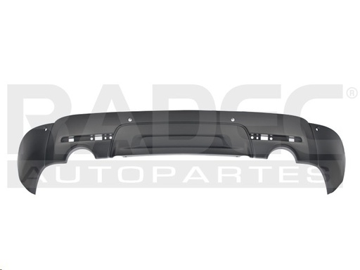 [203-1214-17] FASCIA TRASERA FD EXPLORER 11-15 INFERIOR CORRUGADA C/HOYO P/SENSOR