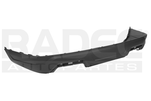 [203-1214-52] FASCIA TRASERA FD EXPLORER 18-19 INFERIOR CORRUGADA S/HOYO P/SENSOR S/HOYO P/REMOLQUE S/HOYO P/MOLDURAS LATERALES