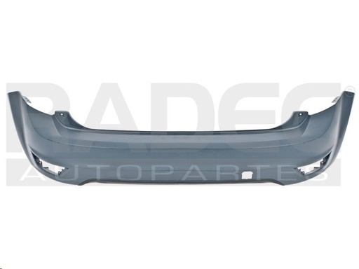 [203-1219-08] FASCIA TRASERA FD FOCUS 09-11 P/PINTAR S/HOYO P/SENSOR AMBIENTE/SPORT L4 4 CILINDROS 2.0 L 3 PUERTAS INFERIOR CORRUGADA